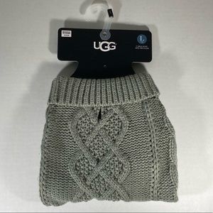 Ugg Cable Knit Dog Sweater